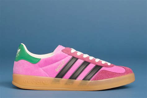 gazelle fucsia gucci|adidas x gucci gazelle.